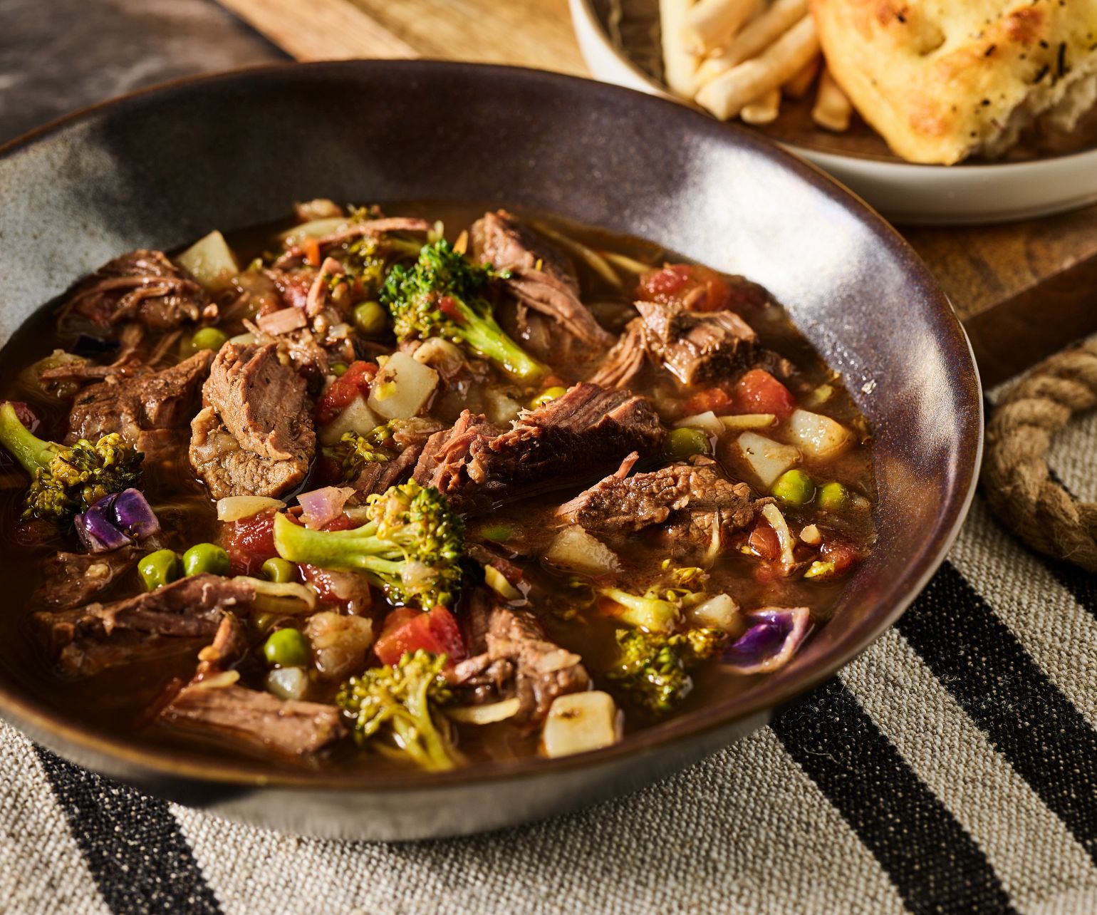Slow-Cooker Beef Pot Roast Soup